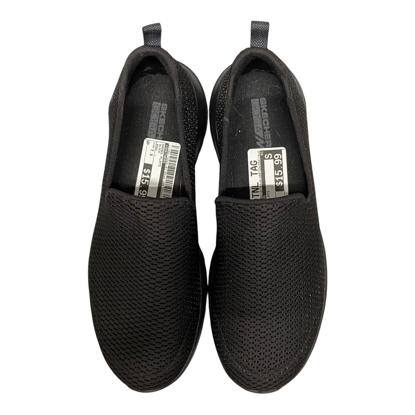 Shoes Flats By Skechers In Black, Size:7.5