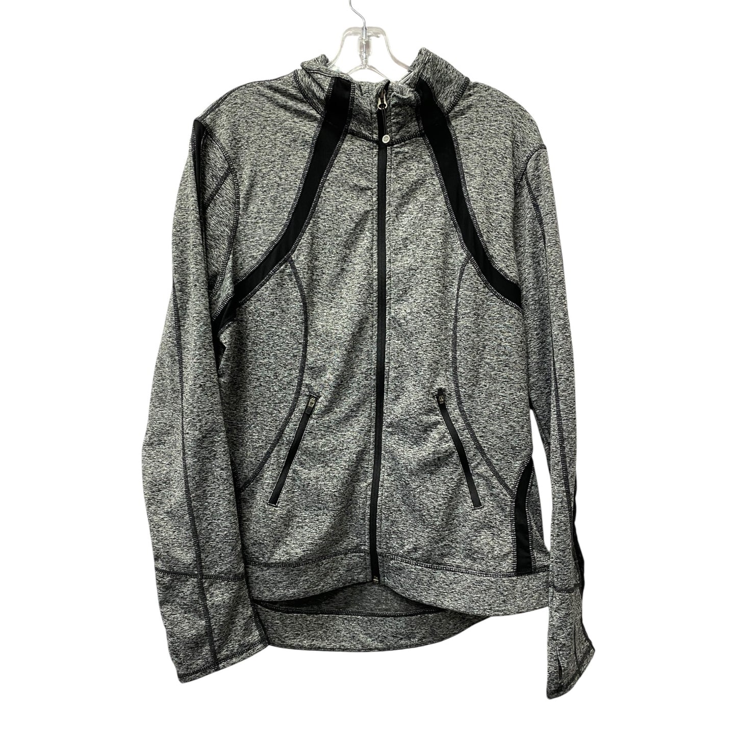Athletic Jacket By Tangerine In Black, Size:Xl