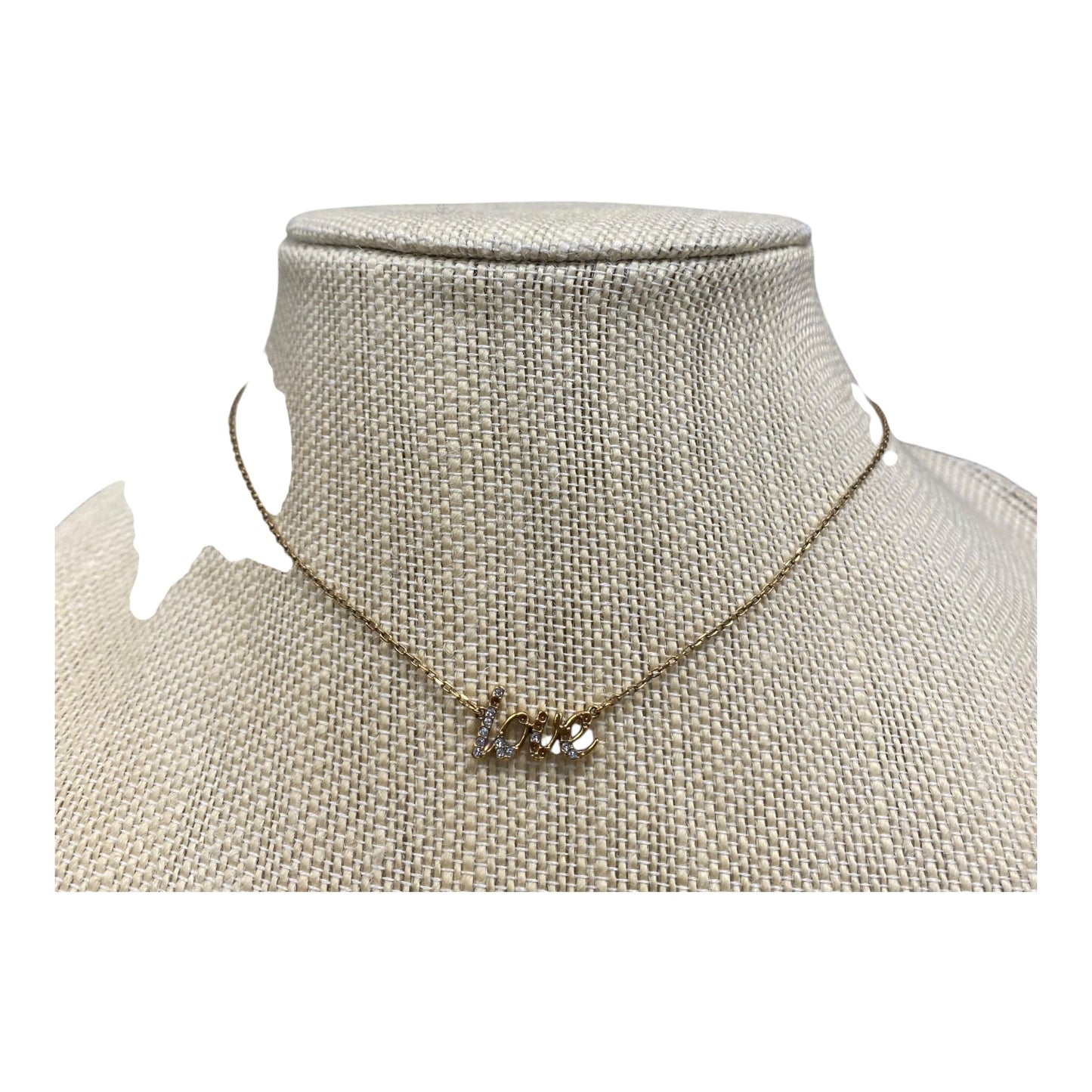 Necklace Designer By Swarovski In Gold