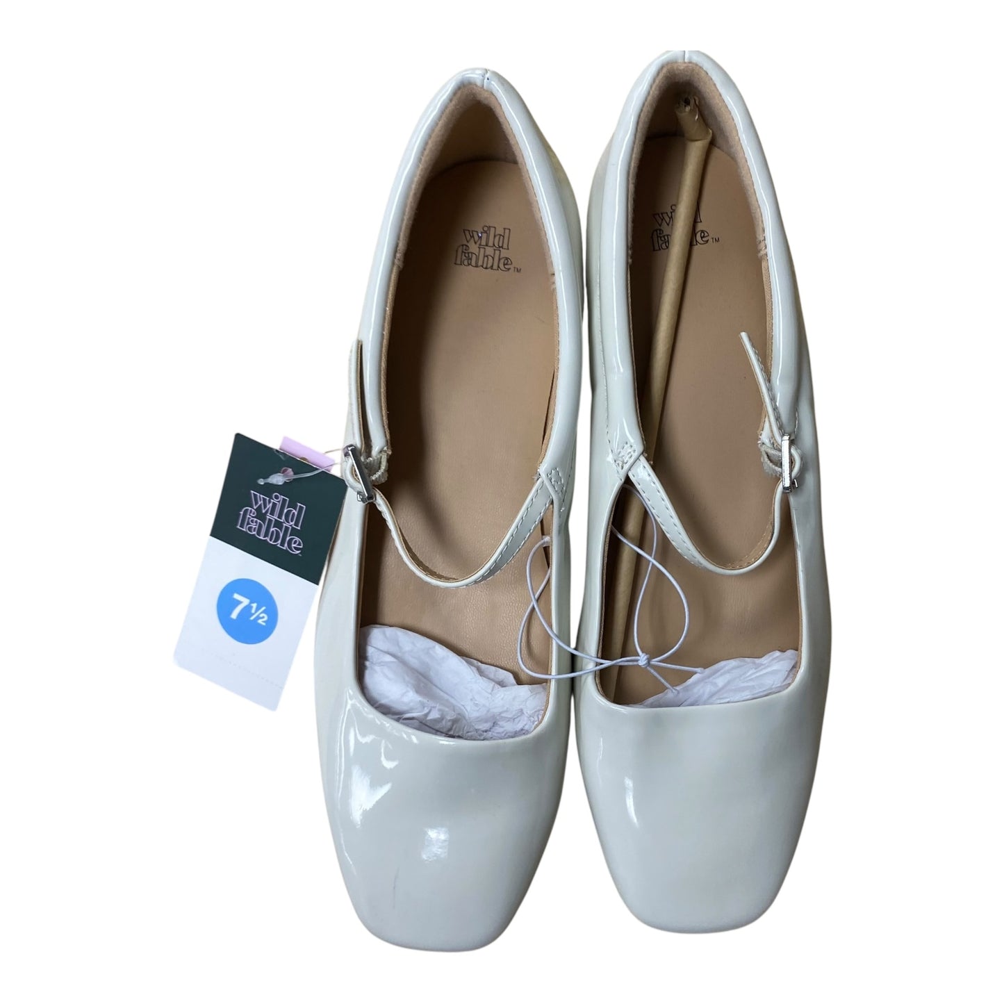 Shoes Flats By Wild Fable In White, Size:7.5