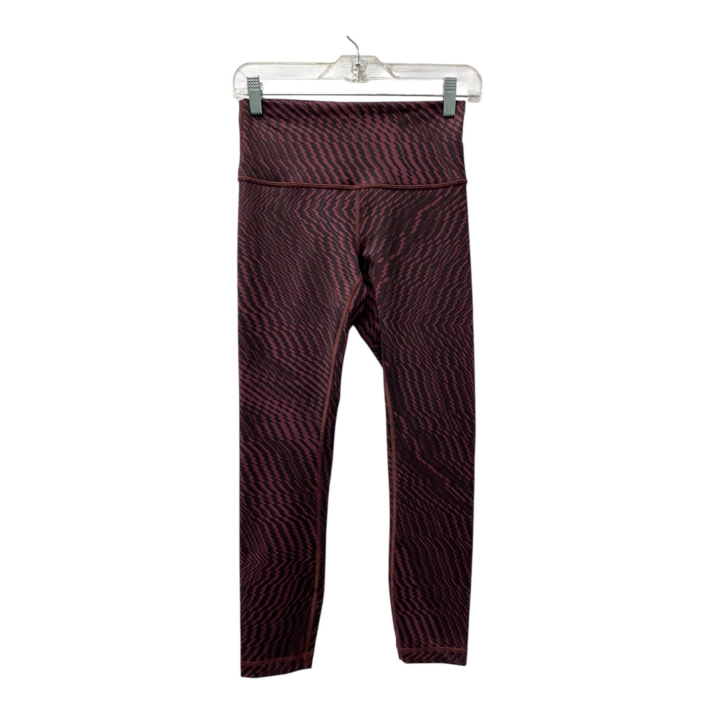 Athletic Leggings By Lululemon In Purple, Size:S