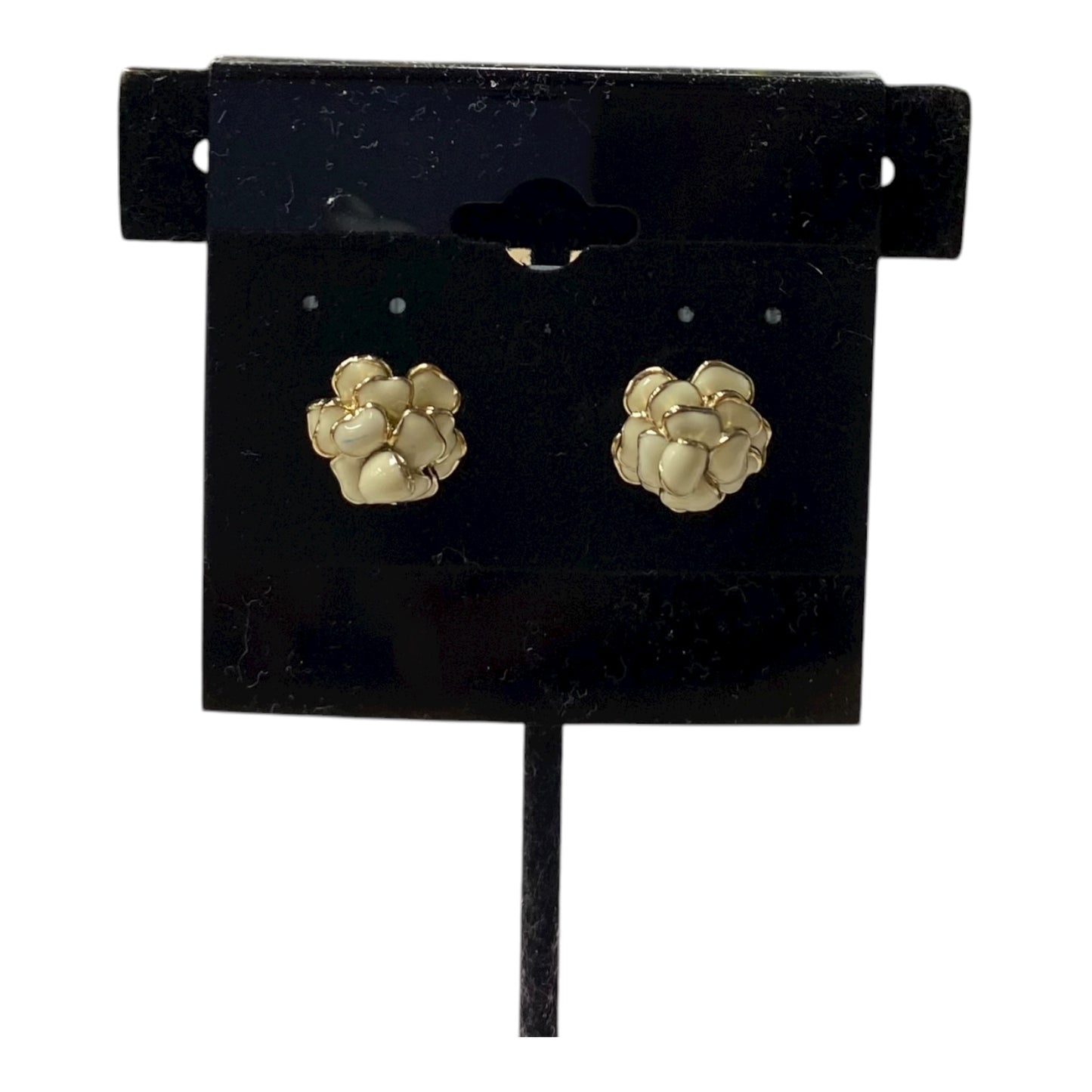 Earrings Stud In Ivory