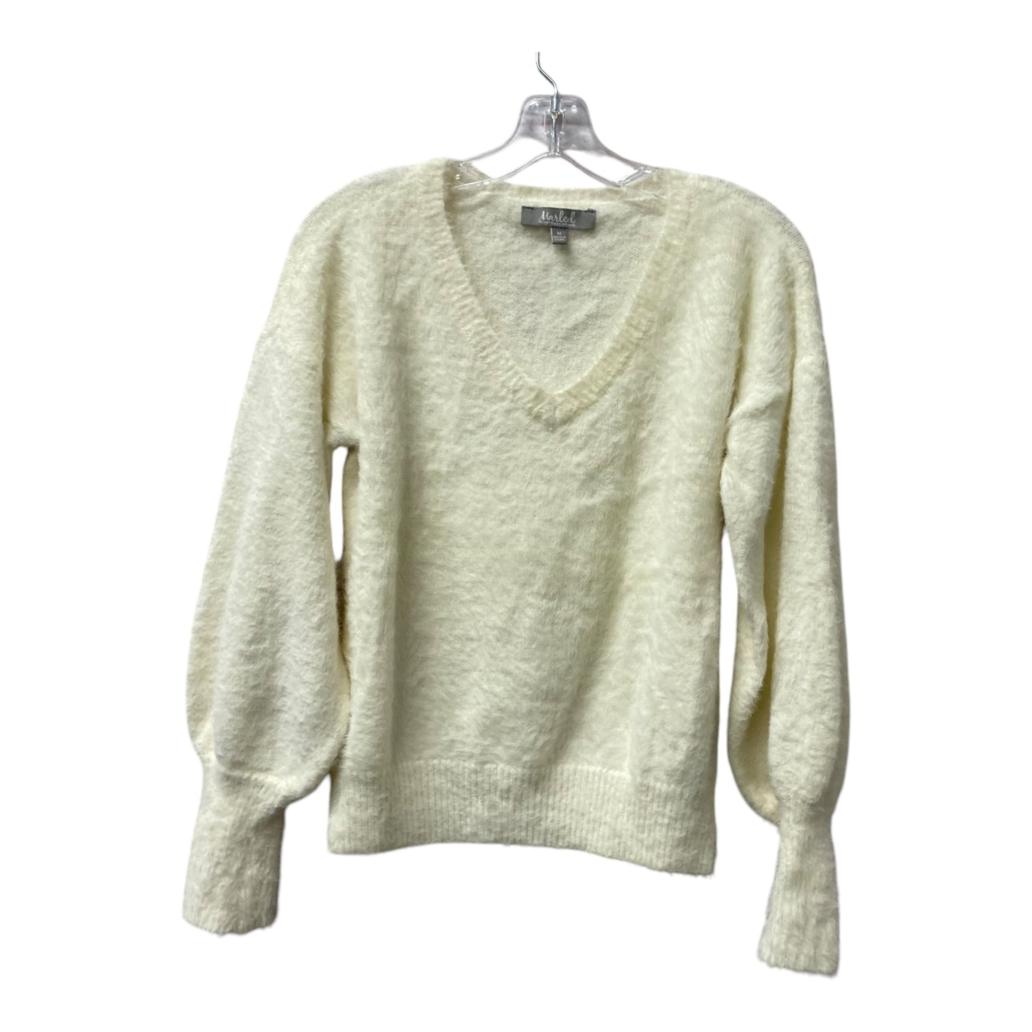 Sweater By Marled In White, Size:M