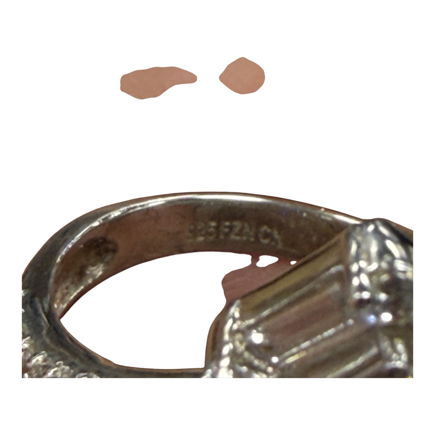 Ring Sterling Silver By Cmc In Silver size 7.5