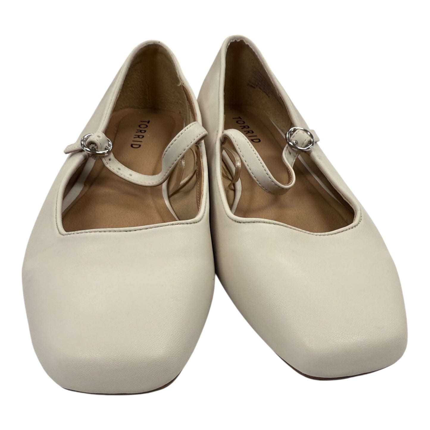 Shoes Flats By Torrid In Cream, Size:8