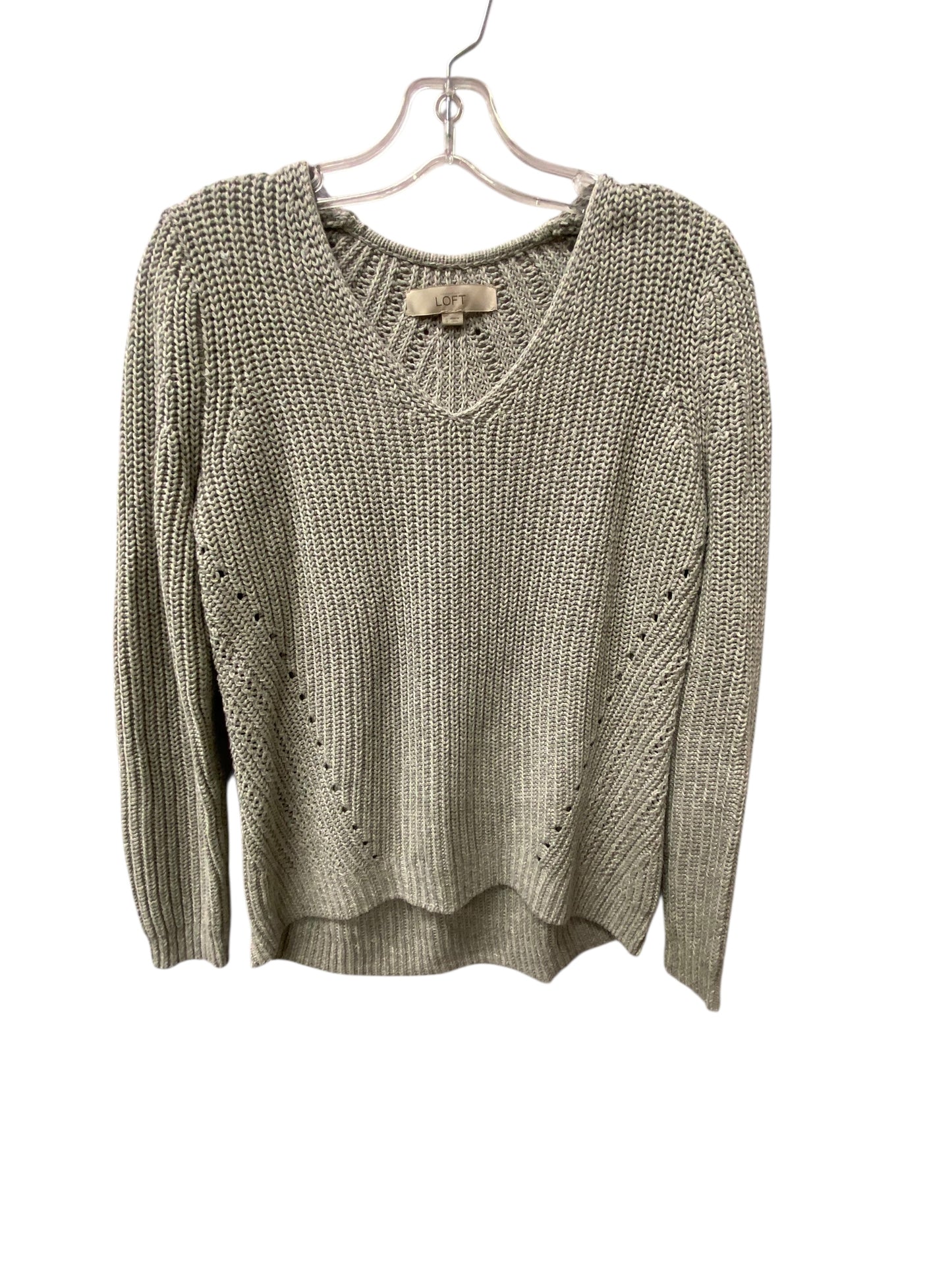 Sweater By Loft In Grey, Size:S