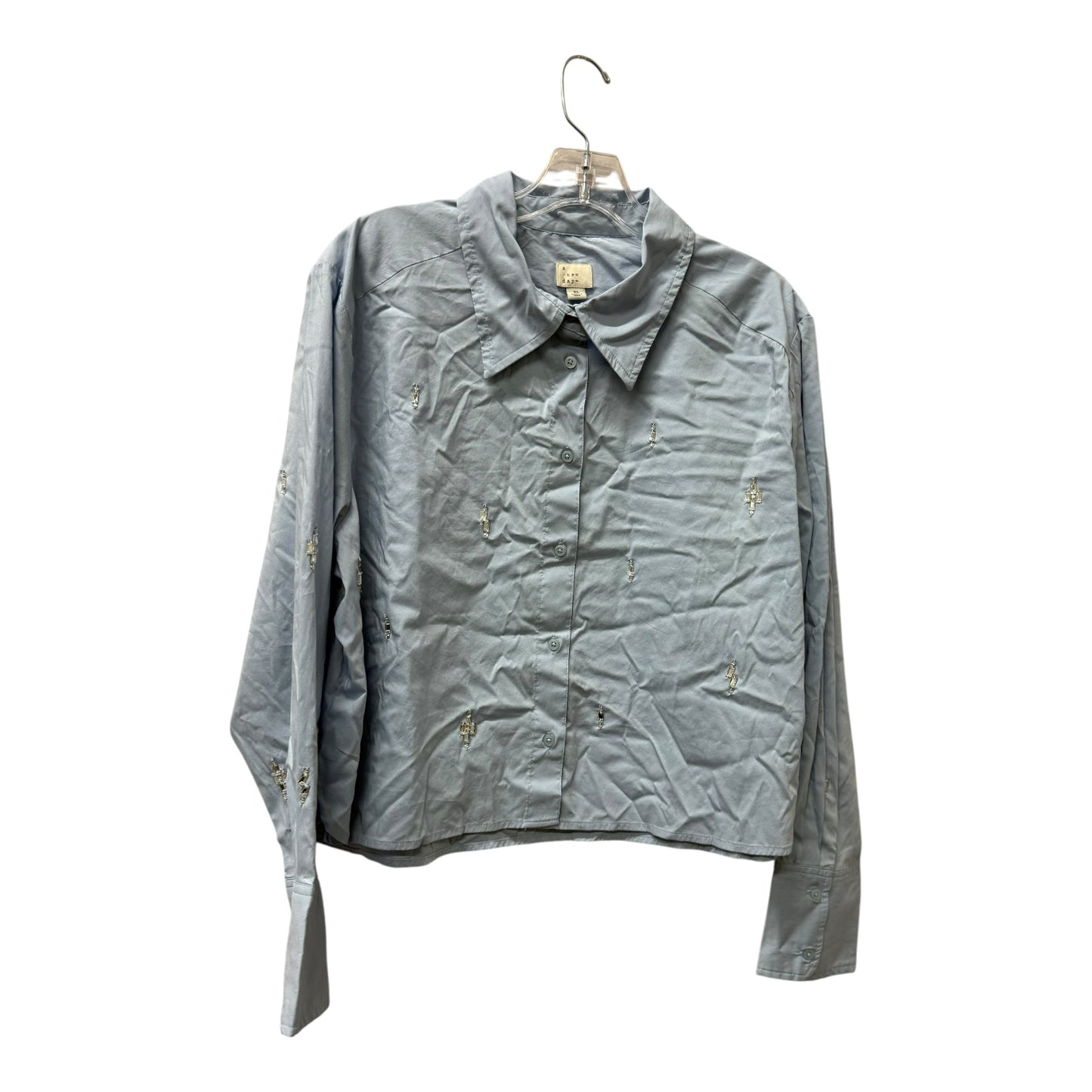 Top Ls By A New Day In Blue, Size:Xl