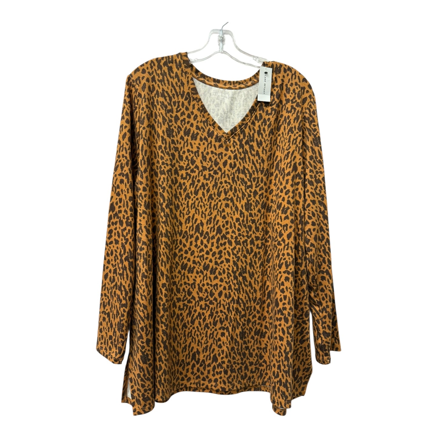 Top Ls By Lane Bryant In Animal Print, Size:3X