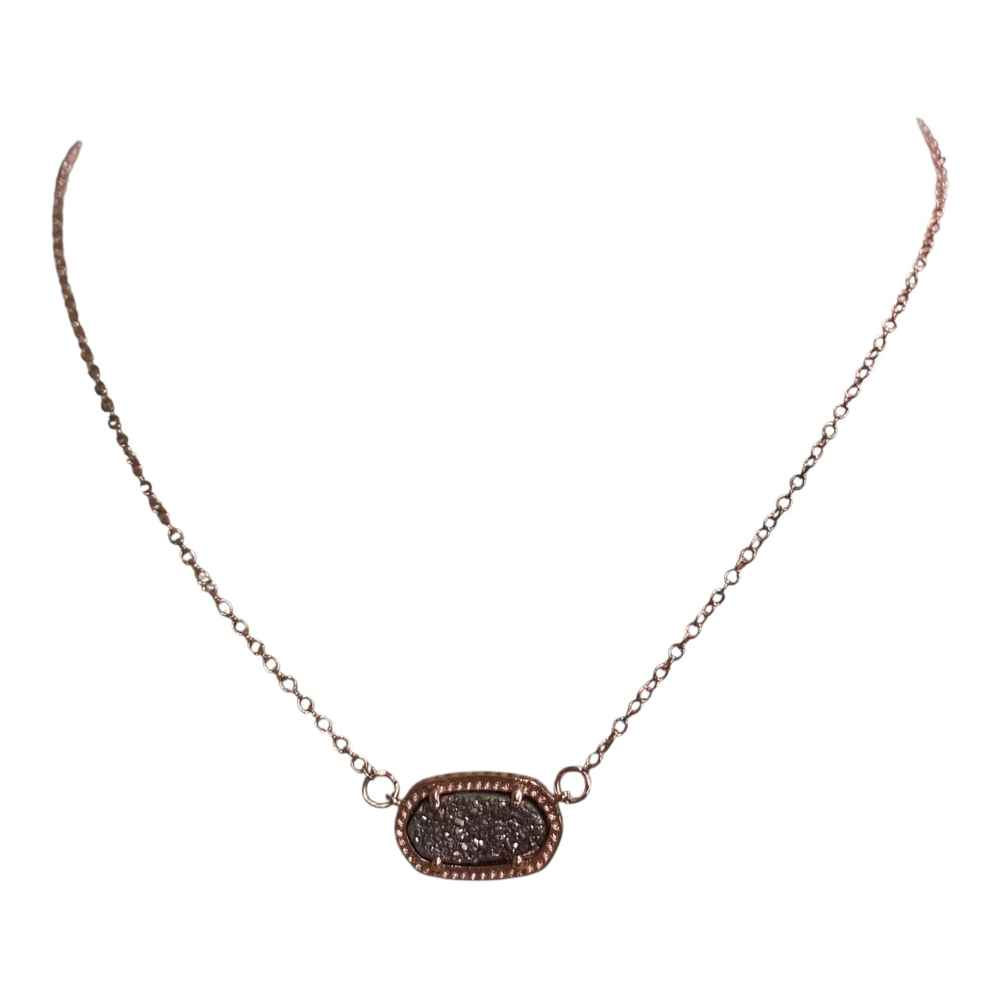 Necklace Pendant By Kendra Scott In Rose Gold