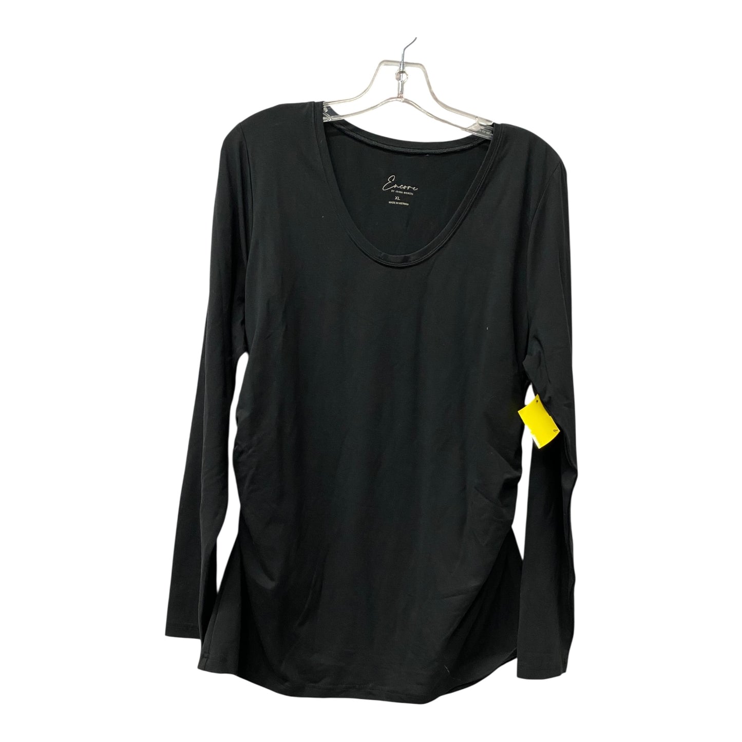 Top Ls By idina menzel In Black, Size:Xl