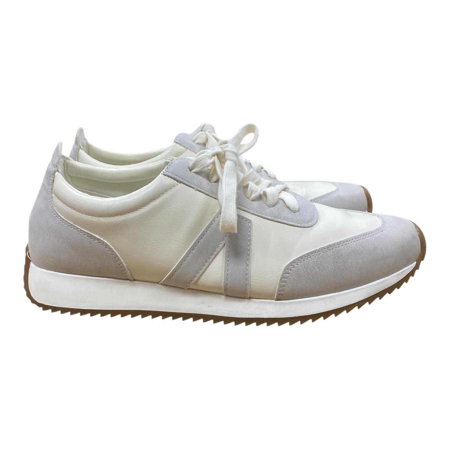 Shoes Sneakers By Mia In Cream, Size:8.5