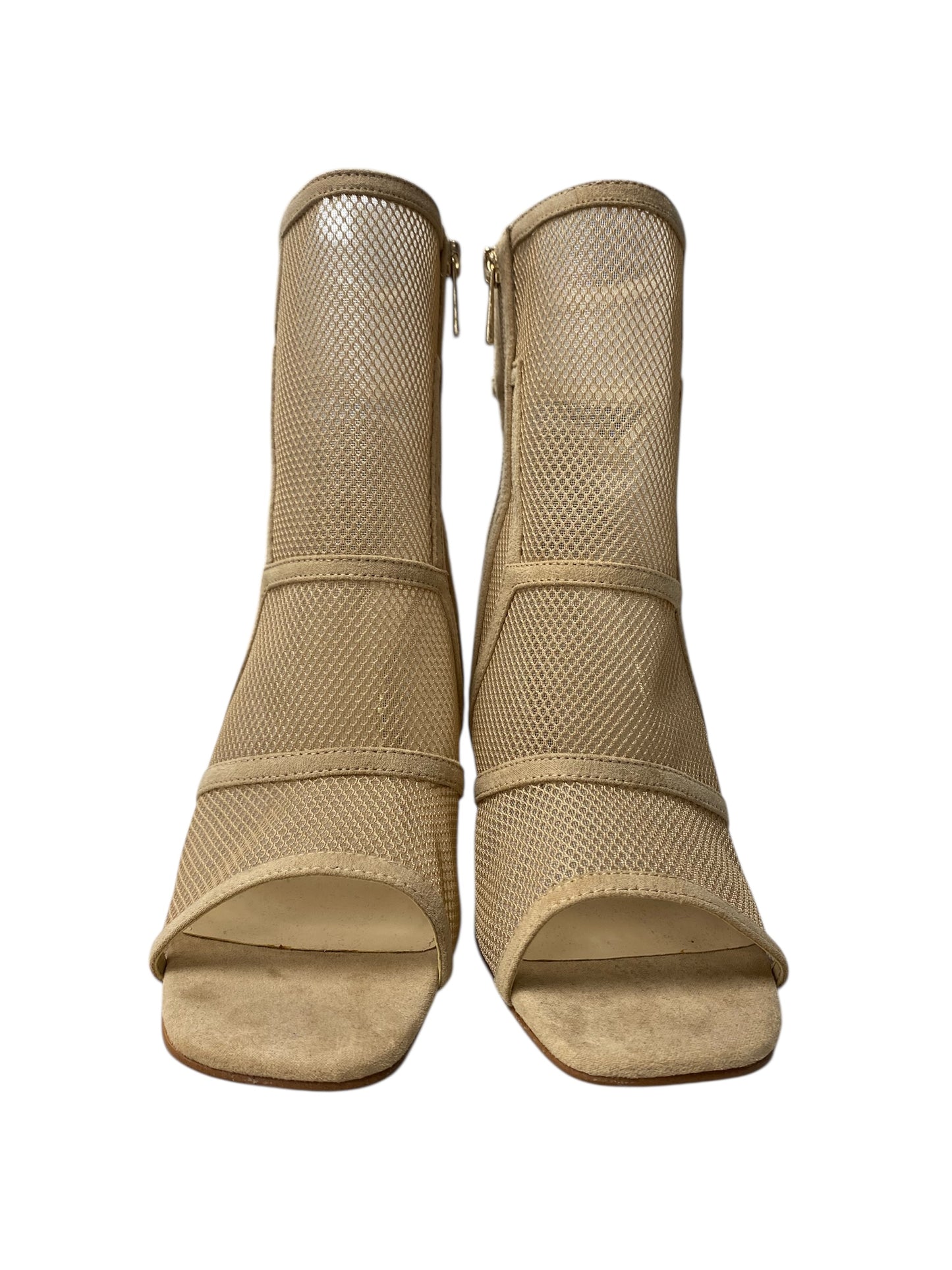 Sandals Heels Stiletto By Jessica Simpson In Tan, Size:9.5