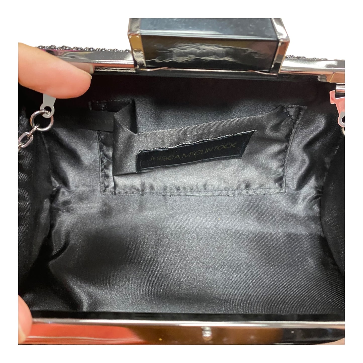 Clutch By Cme In Black, Size:Small