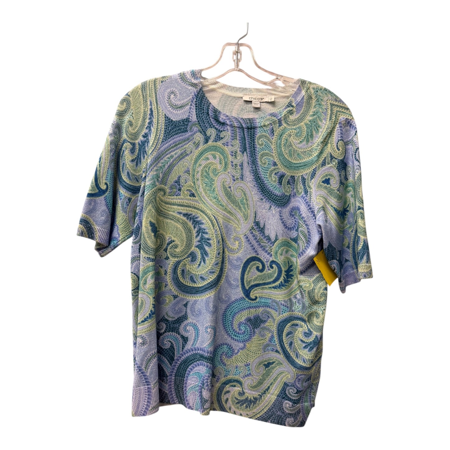 Sweater Ss By Chicos In Purple, Size:M