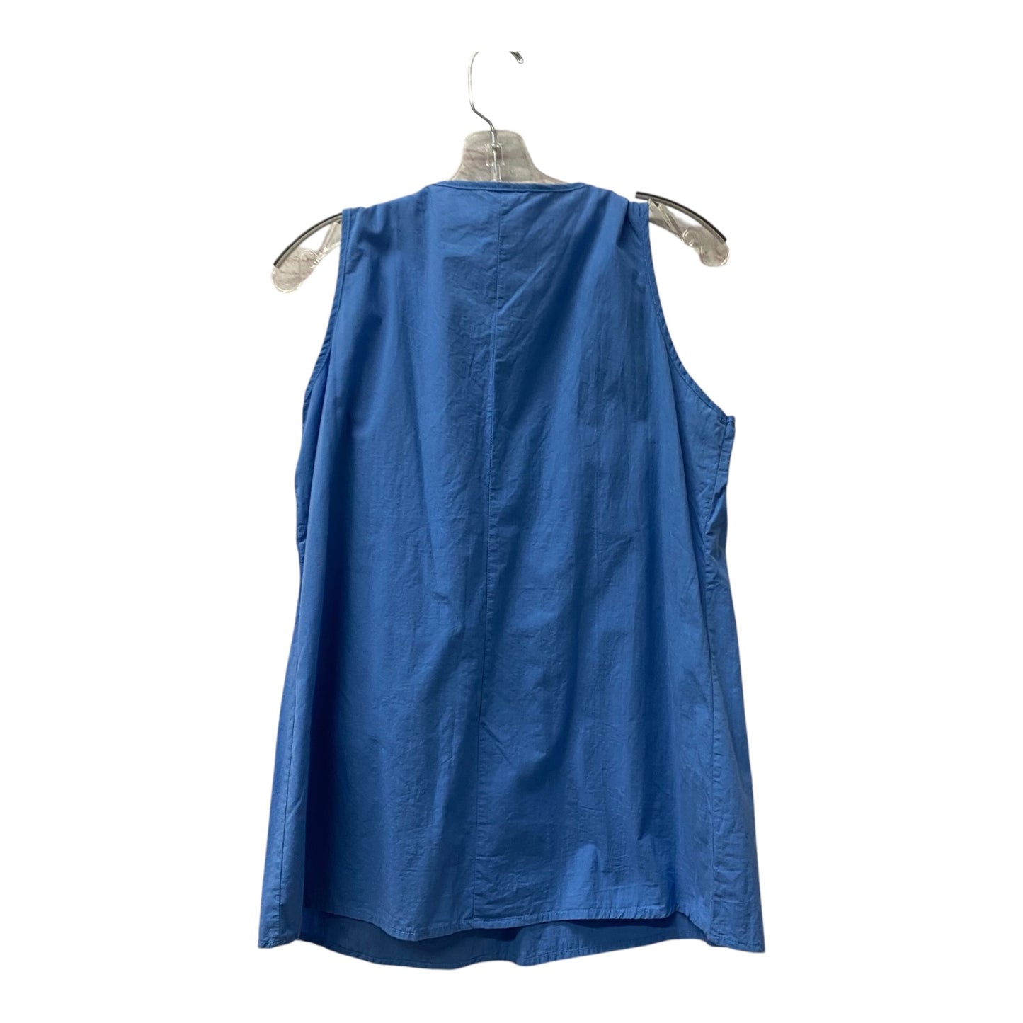 Top Sleeveless In Blue, Size:Xl