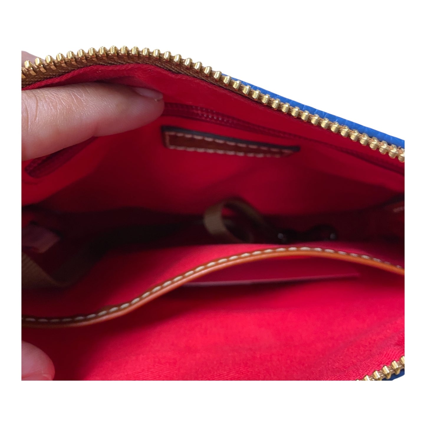Crossbody Designer By Dooney And Bourke In Blue, Size:Small