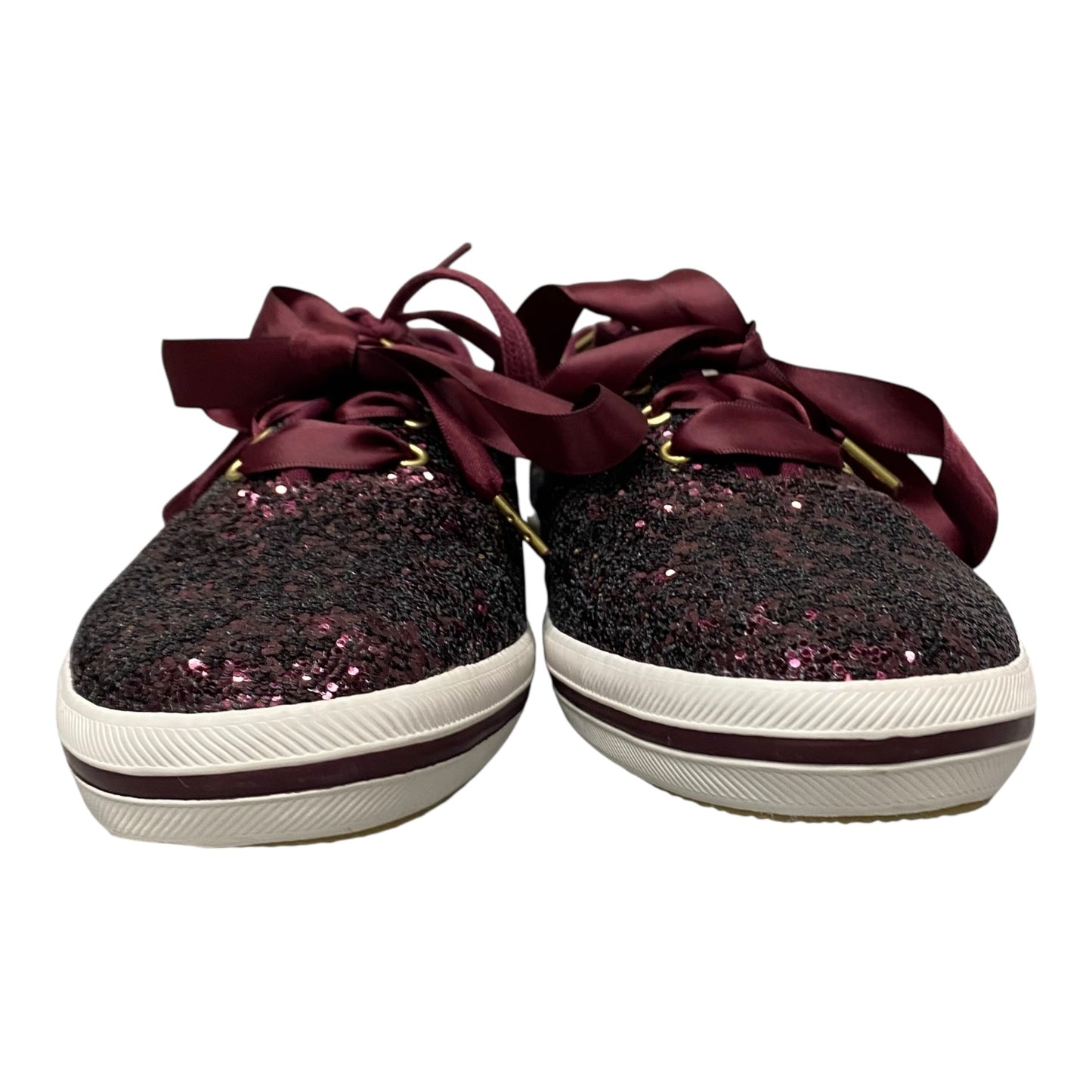 Shoes Sneakers By Keds In Maroon, Size:9