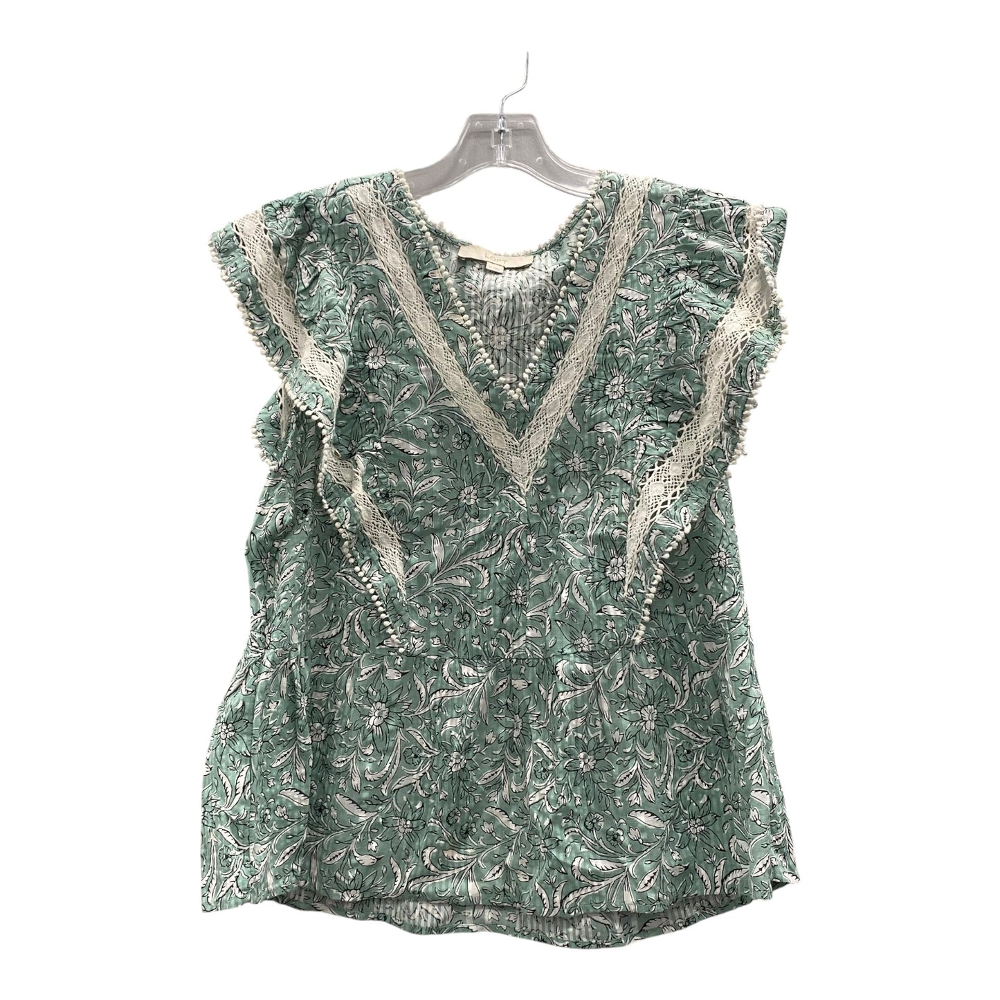 Top Ss By Loft In Green, Size:M