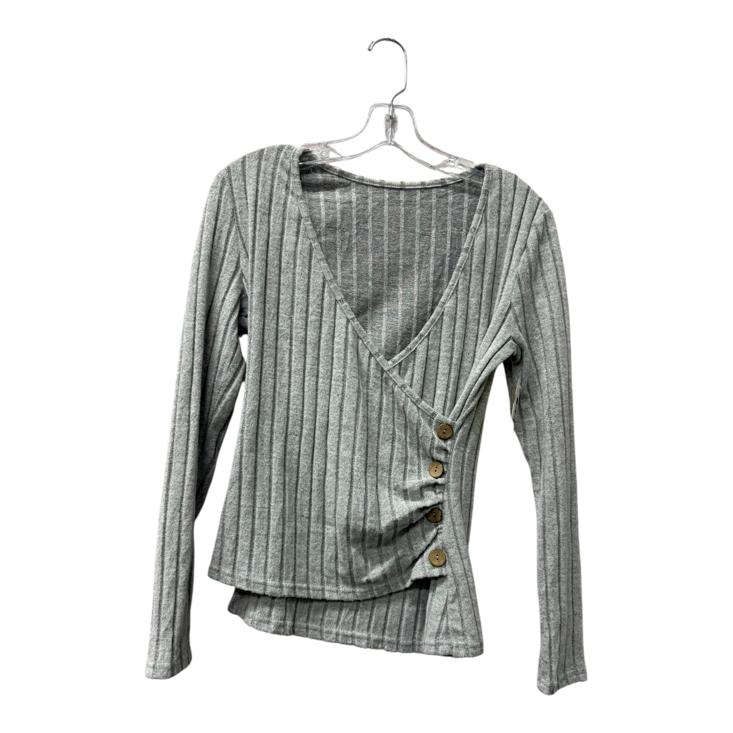 Top Ls In Grey, Size:M