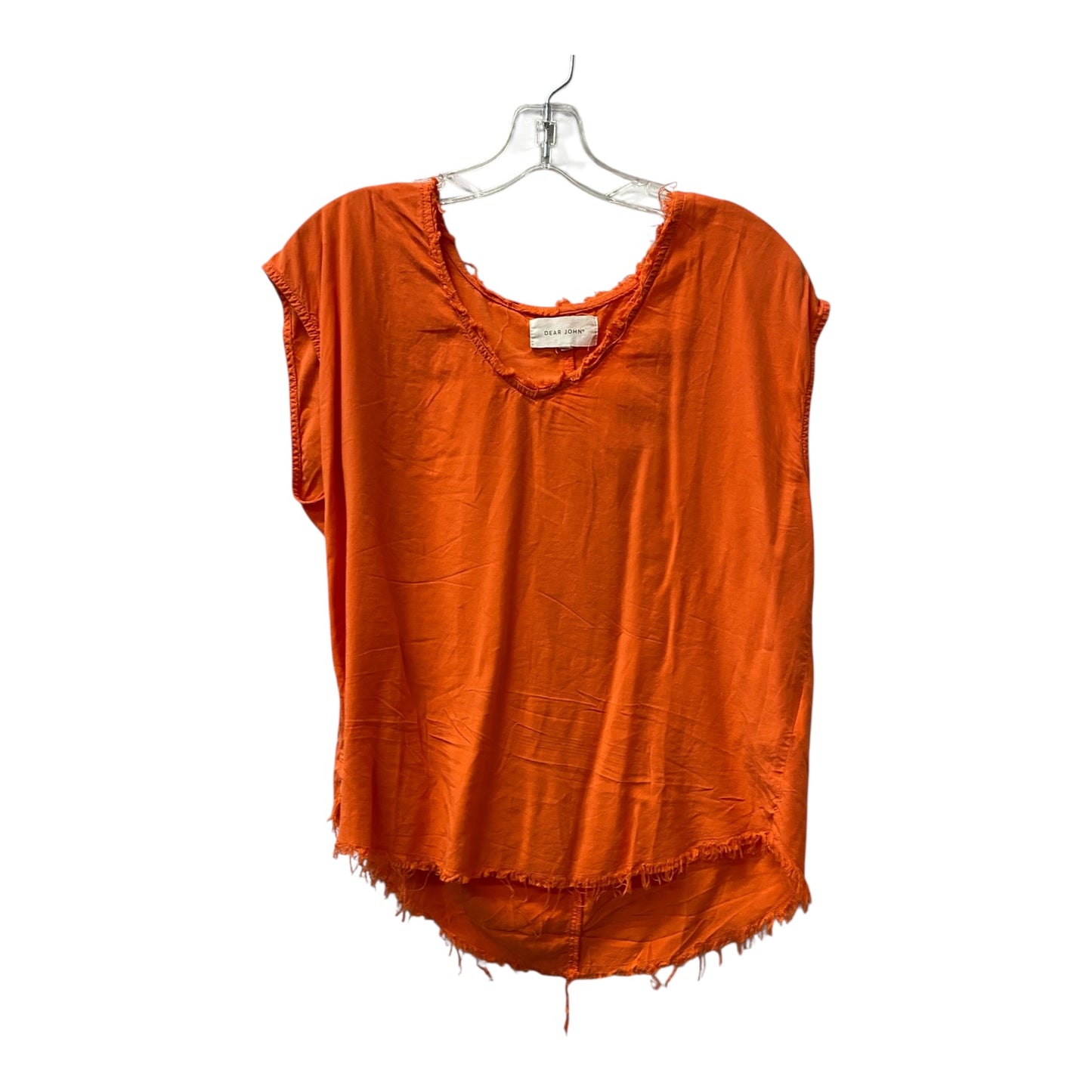Top Ss By Dear John In Orange, Size:M