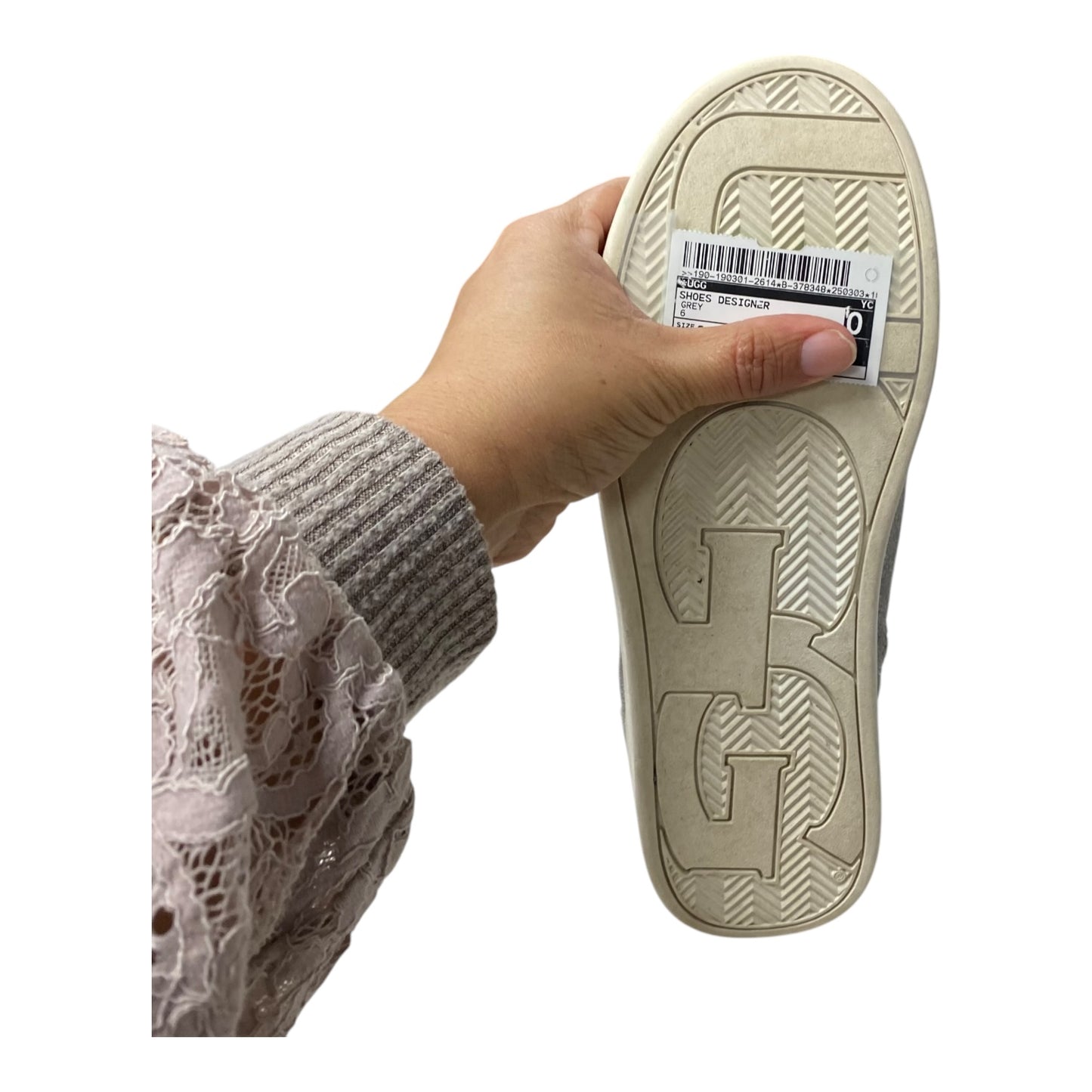 Shoes Designer By Ugg In Grey, Size:6