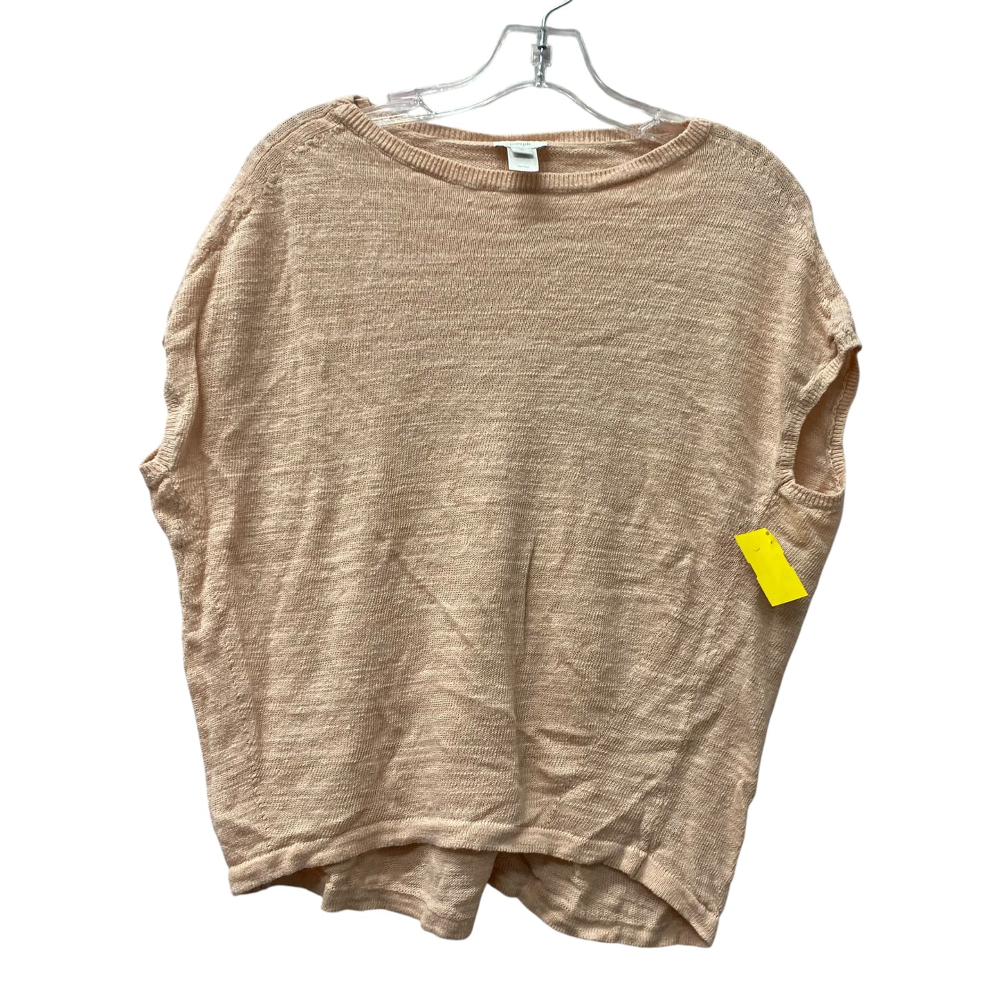 Top Ss By Pure Jill In Peach, Size:Xs