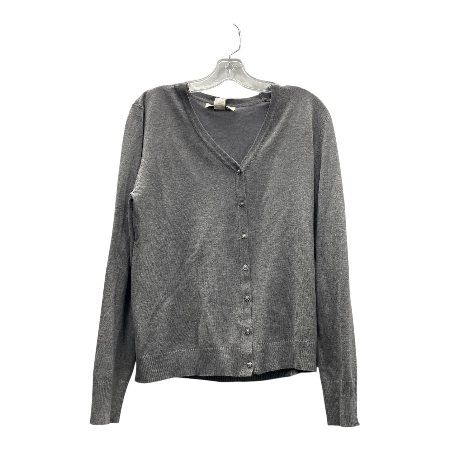 Sweater Cardigan By Cme In Grey, Size:L
