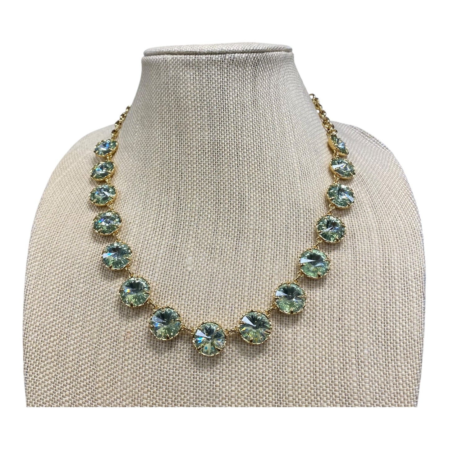 Necklace Statement By Talbots In Green