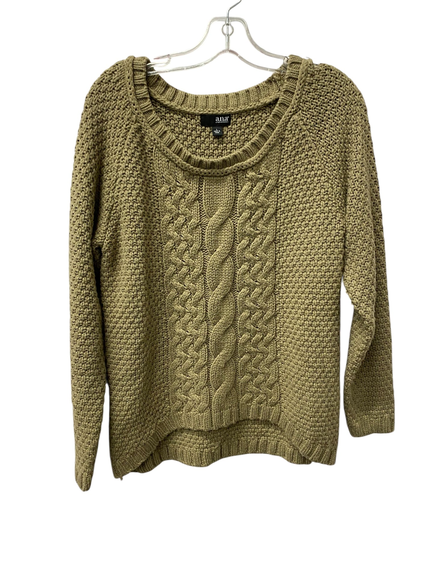 Sweater By Ana In Brown, Size:L