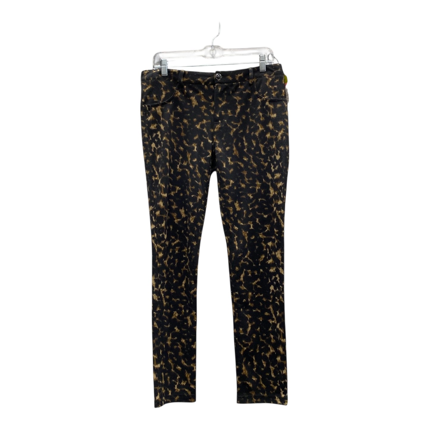 Pants Linen By Giani Bernini In Animal Print, Size:10