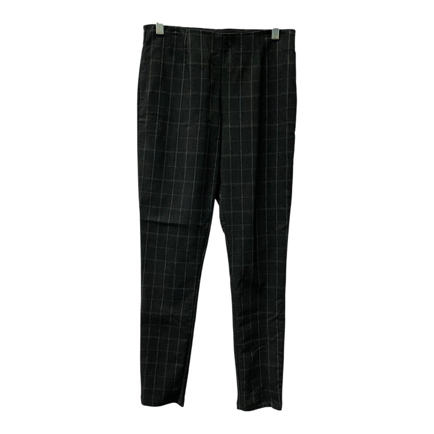 Pants Leggings By Calvin Klein In Black & Grey, Size:4