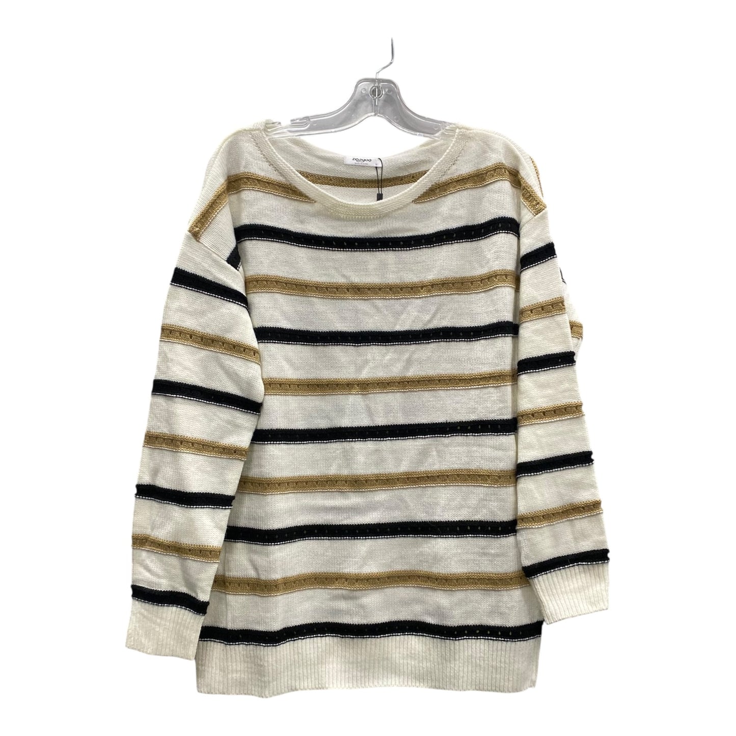 Sweater By Zeagoo In Cream, Size:M