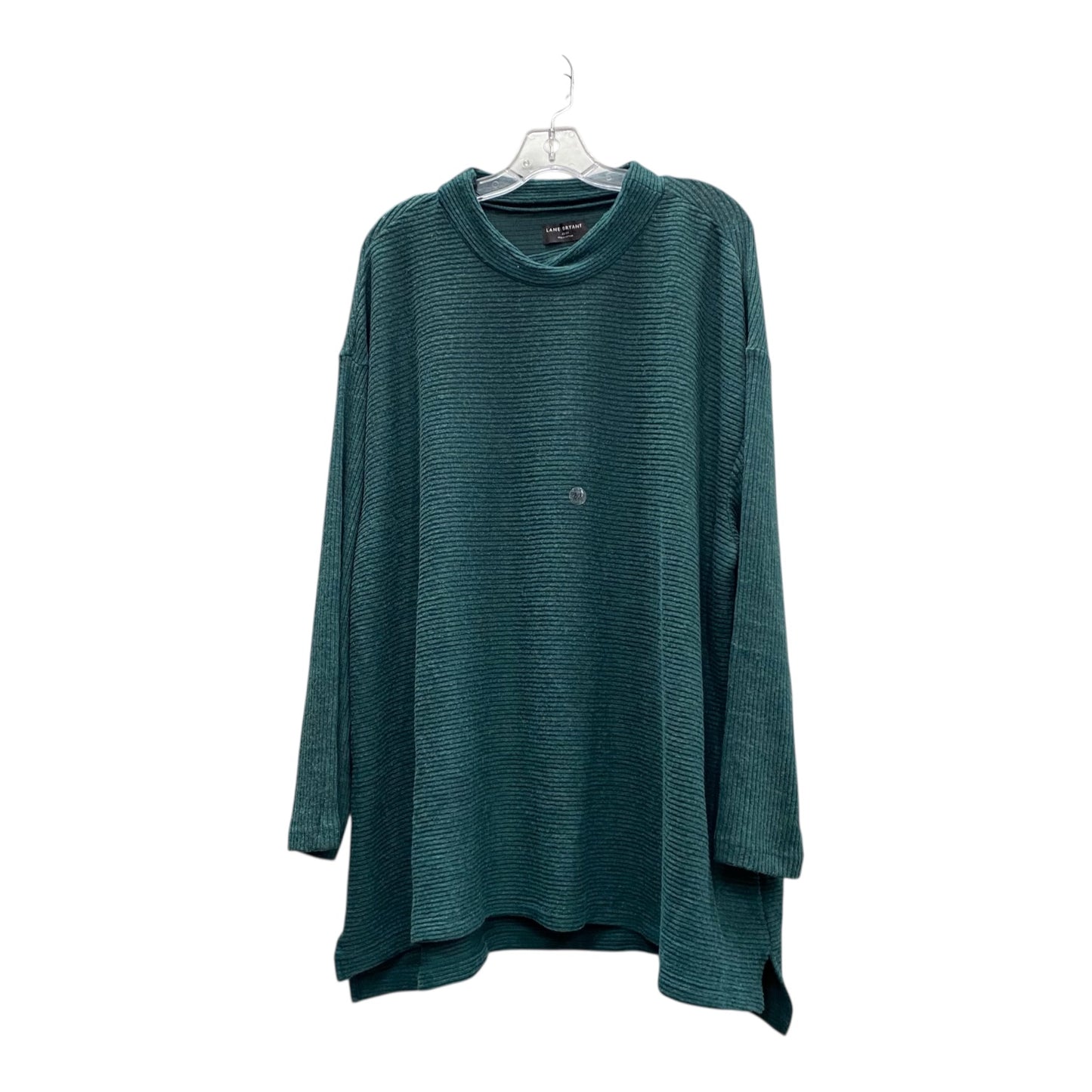 Top Ls By Lane Bryant In Green, Size:3X