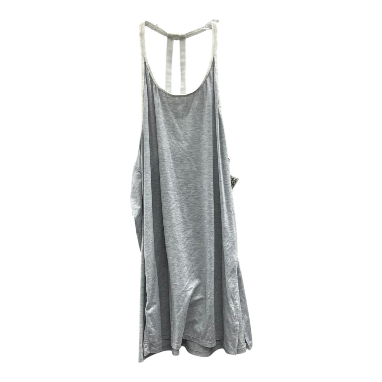 Athletic Tank Top By Athleta In Grey, Size:L