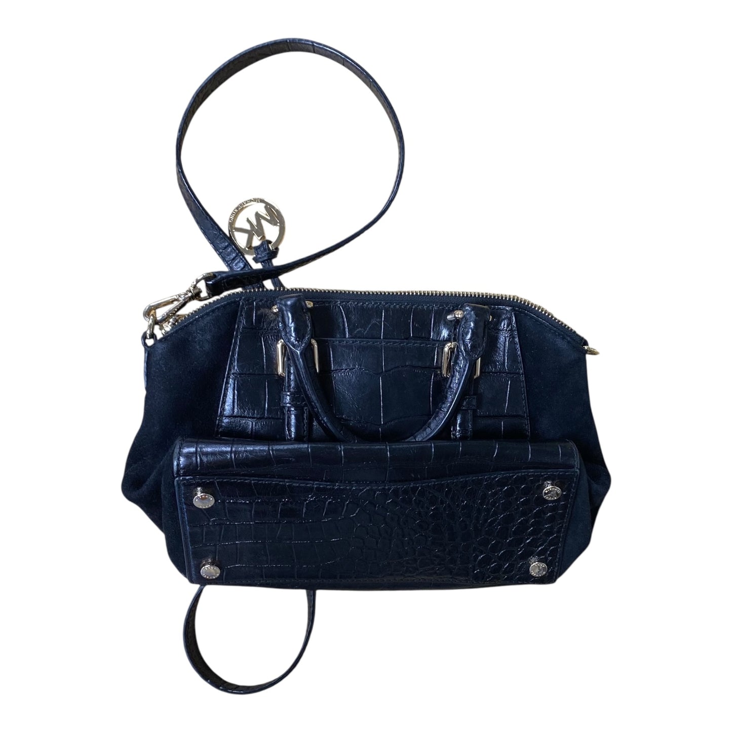 Crossbody Designer By Michael Kors In Black, Size:Medium