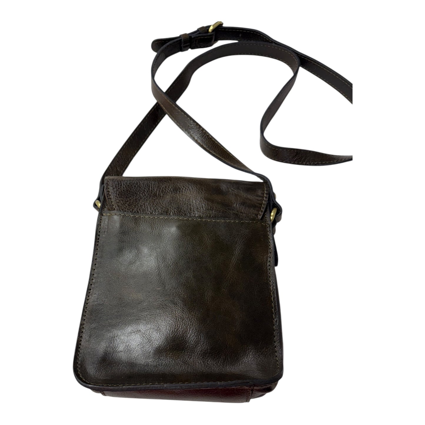 Crossbody Designer By Patricia Nash In Brown, Size:Small