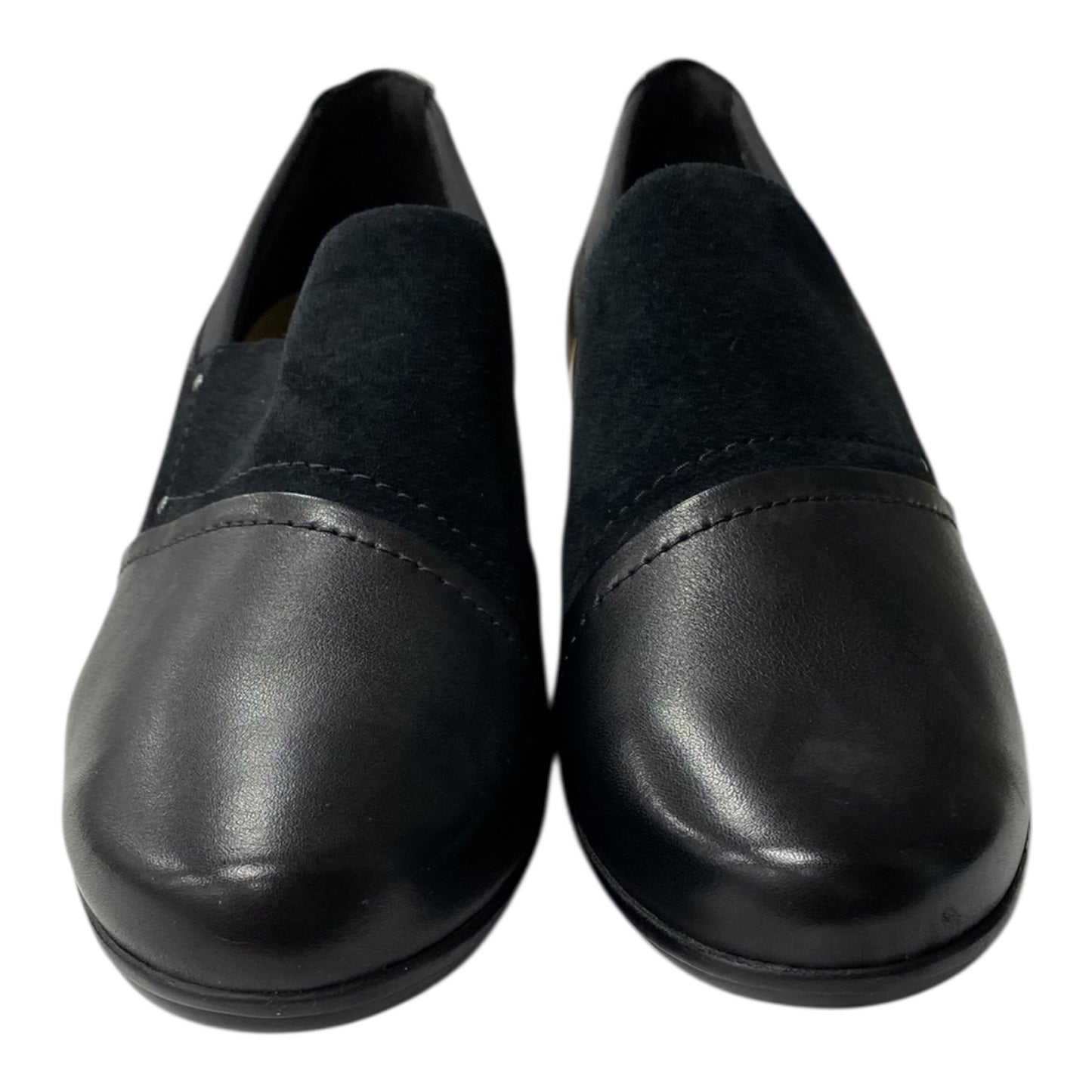 Shoes Heels Block By Clarks In Black, Size:9.5