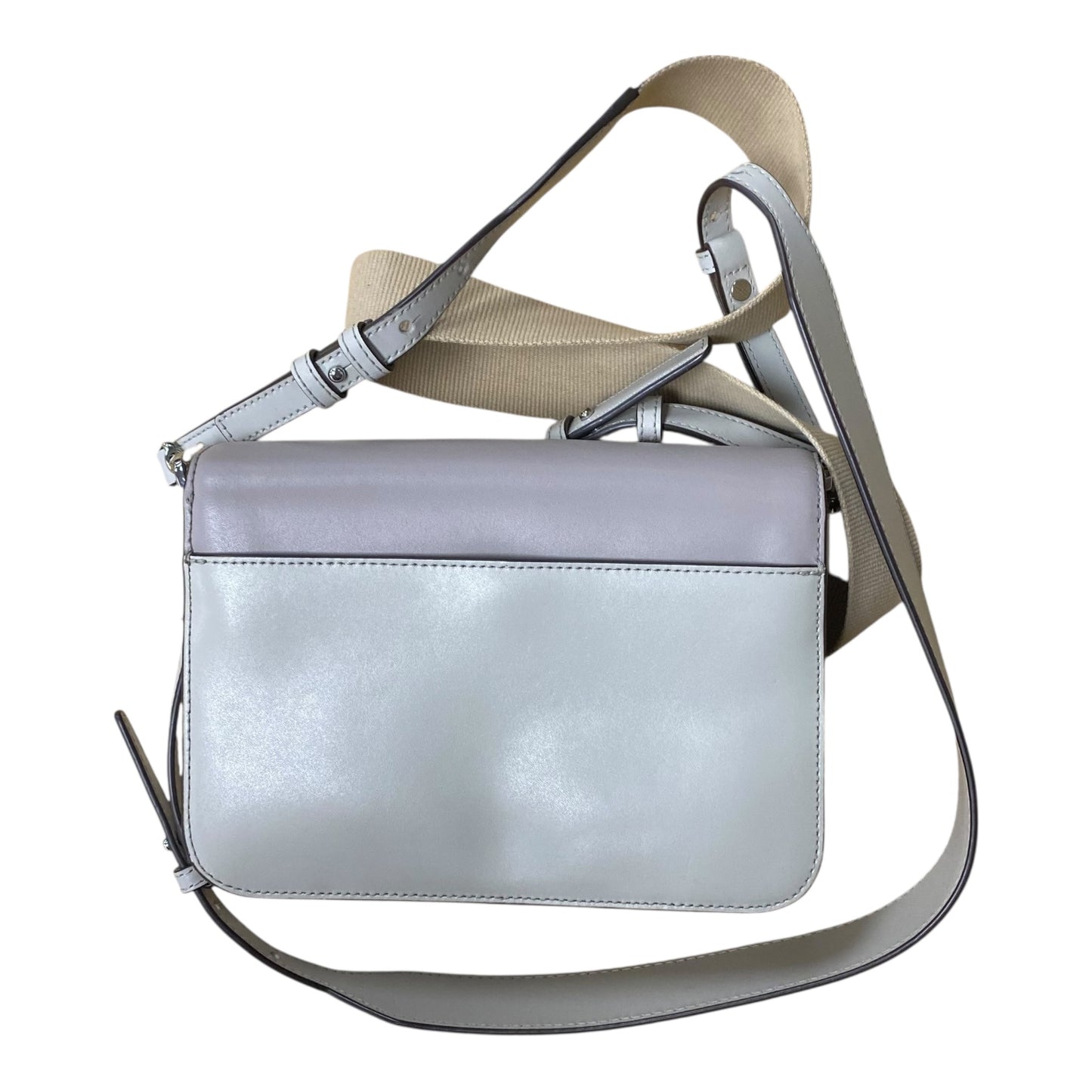 Crossbody Designer By Michael Kors In Grey, Size:Medium