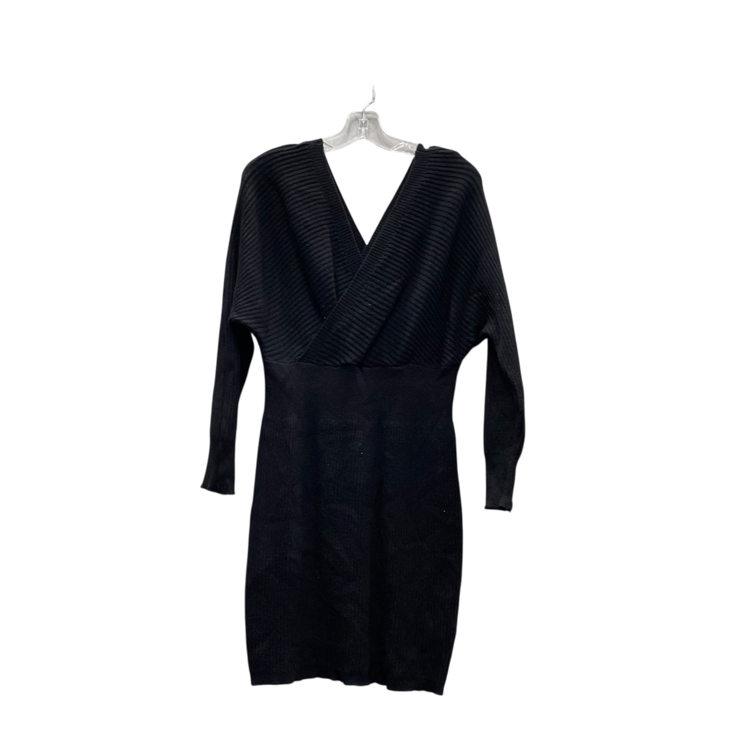 shein sweater dresses Dress Sweater By Shein In Black, Size:2X