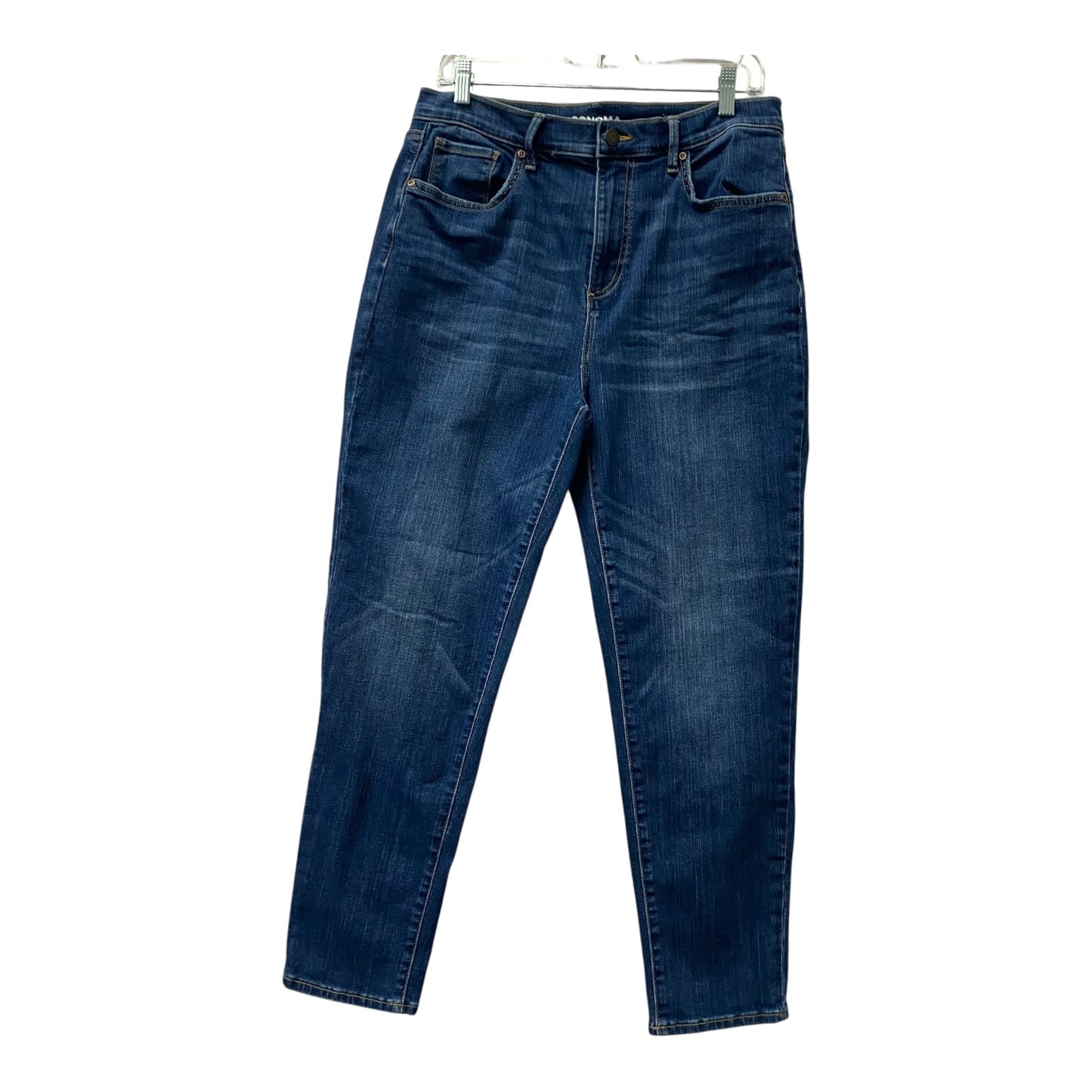 Jeans Boyfriend By Sonoma In Blue, Size:12