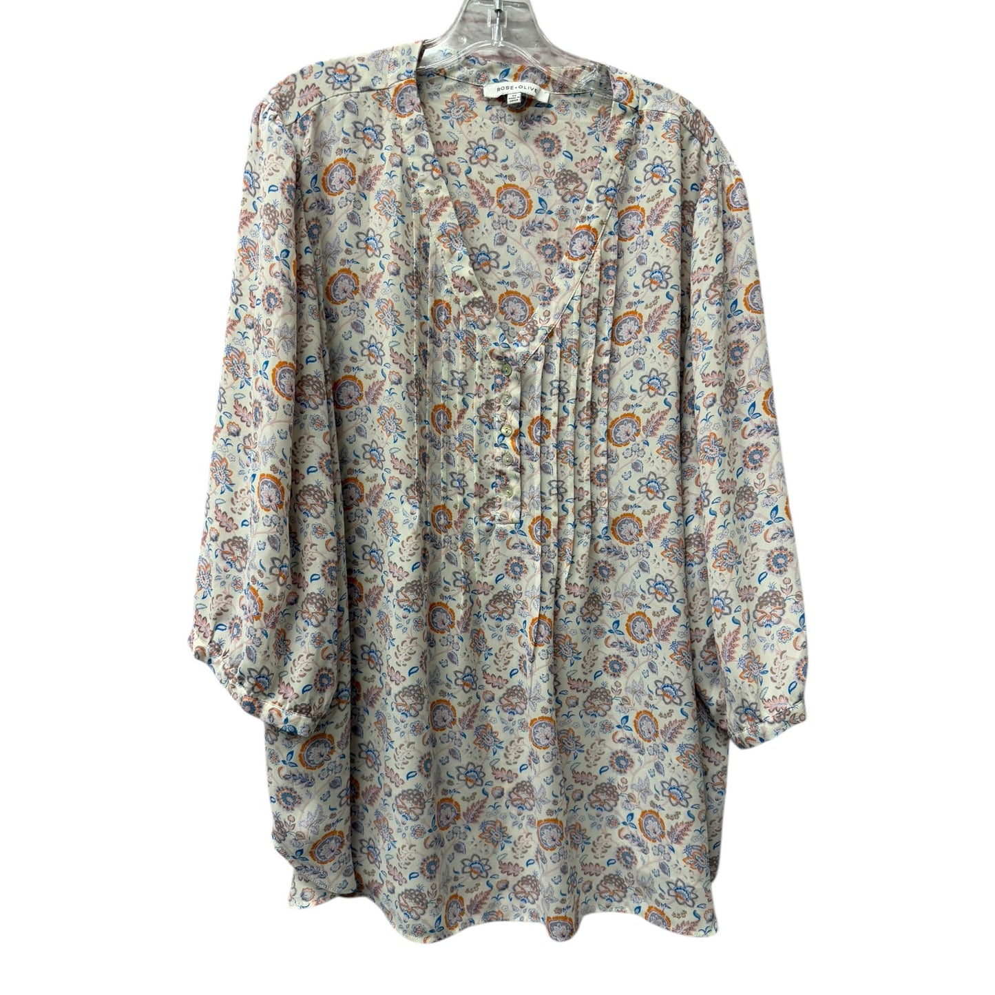 Top Ss By Rose And Olive In Pink, Size:3X