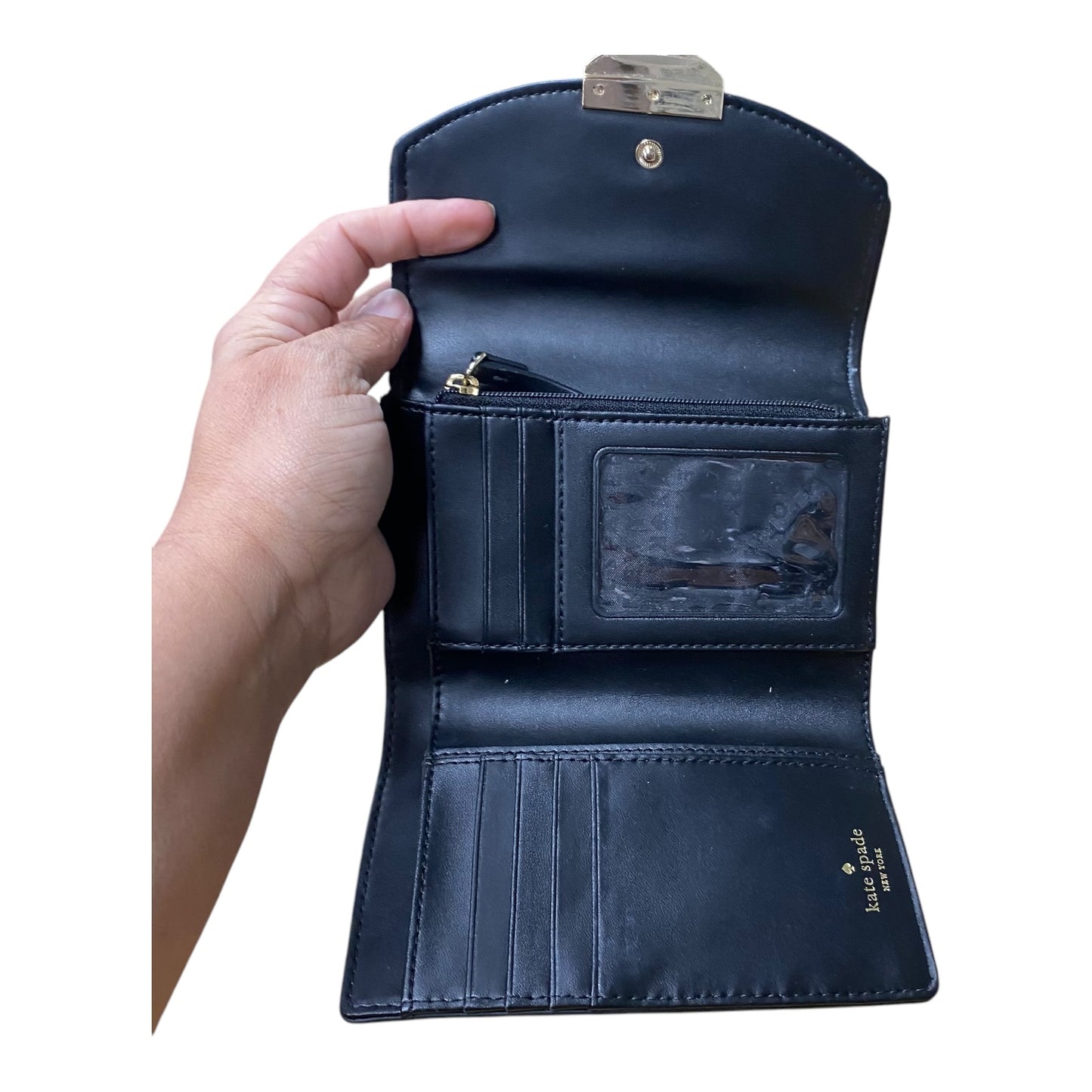 Wallet Designer By Kate Spade In Black, Size:Small