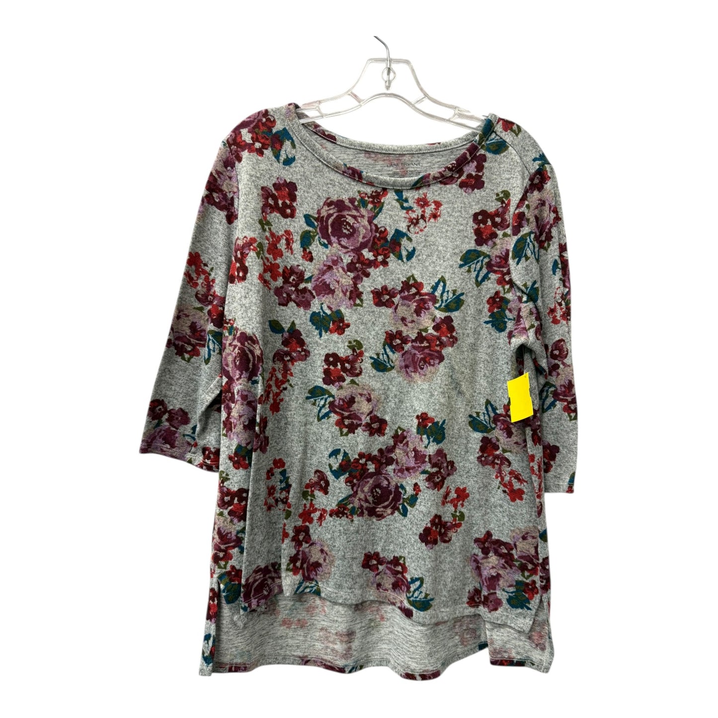 Top Ls By Lane Bryant In Grey, Size:L