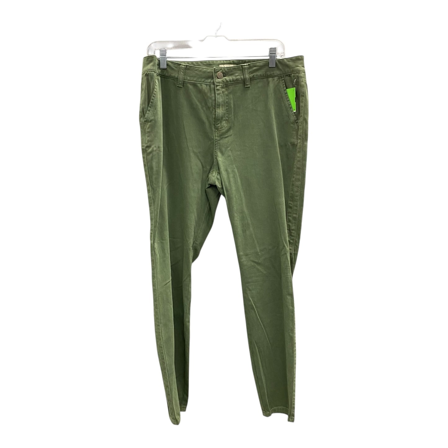 Jeans Straight By Vineyard Vines In Green, Size:12