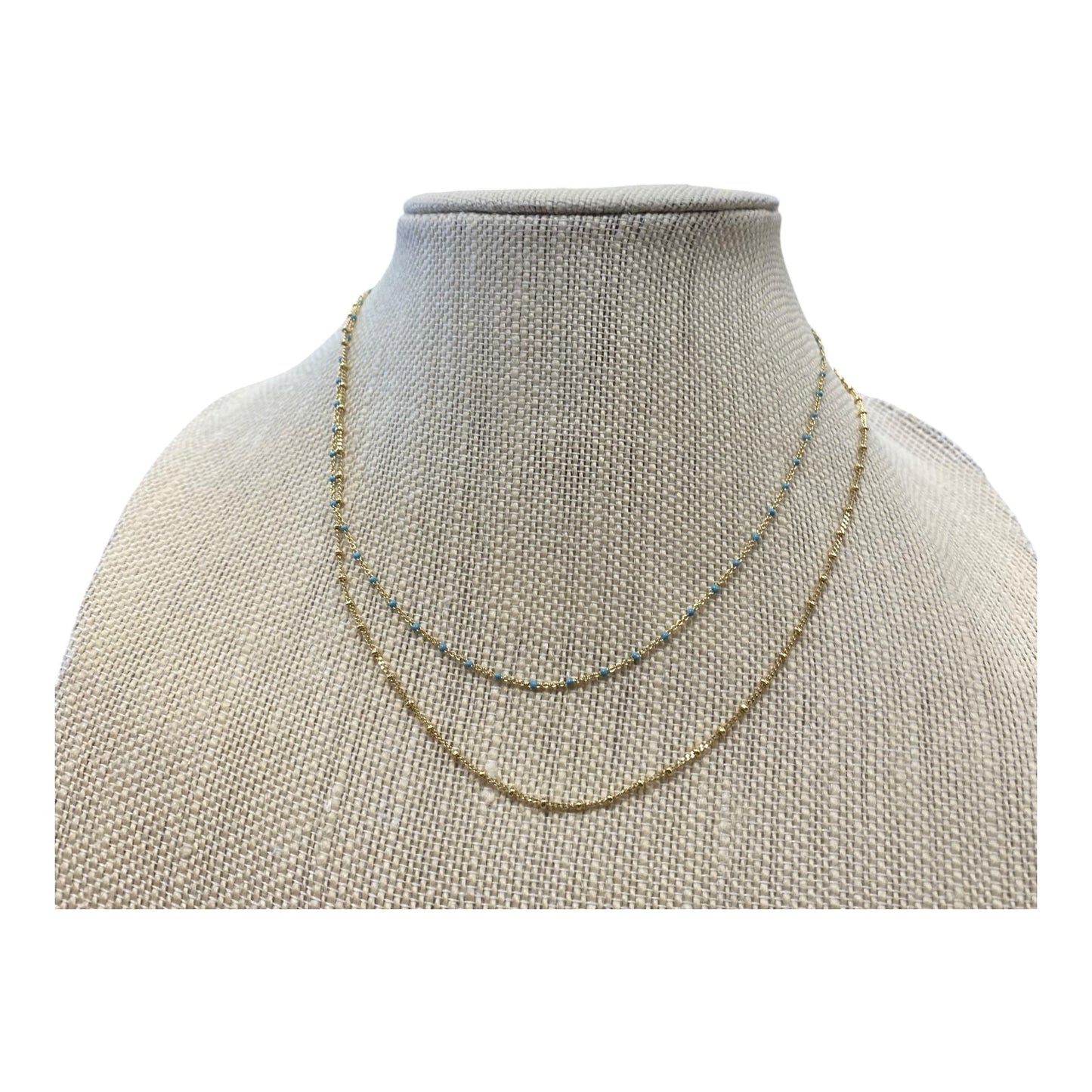 Necklace Layered By gorjana In Aqua