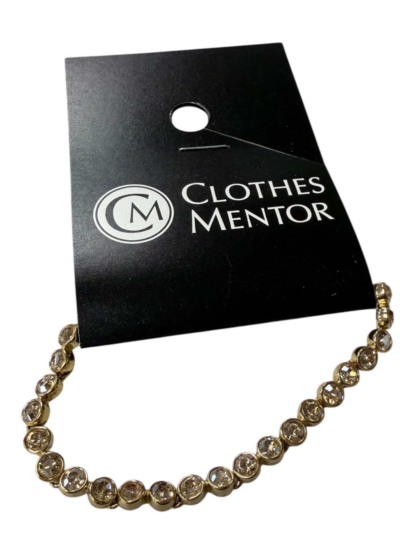 Bracelet Designer By Swarovski In Gold