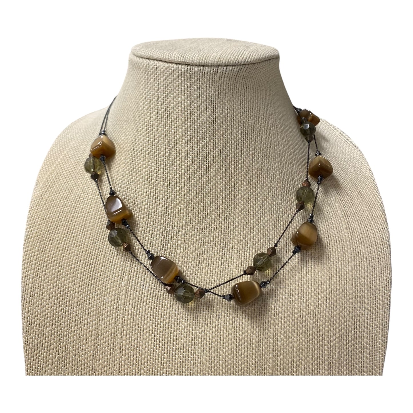 Necklace Layered By Lia Sophia In Brown