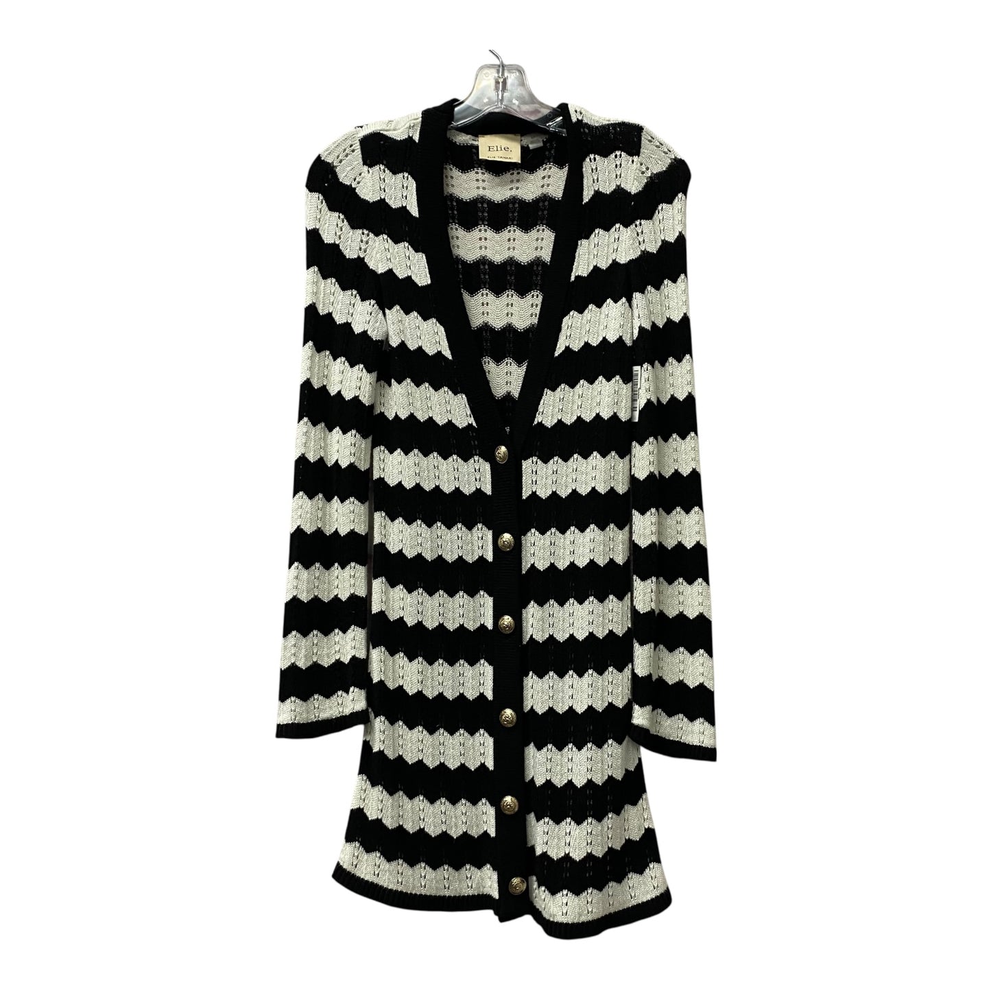 Cardigan By Elie Tahari In Black, Size:S