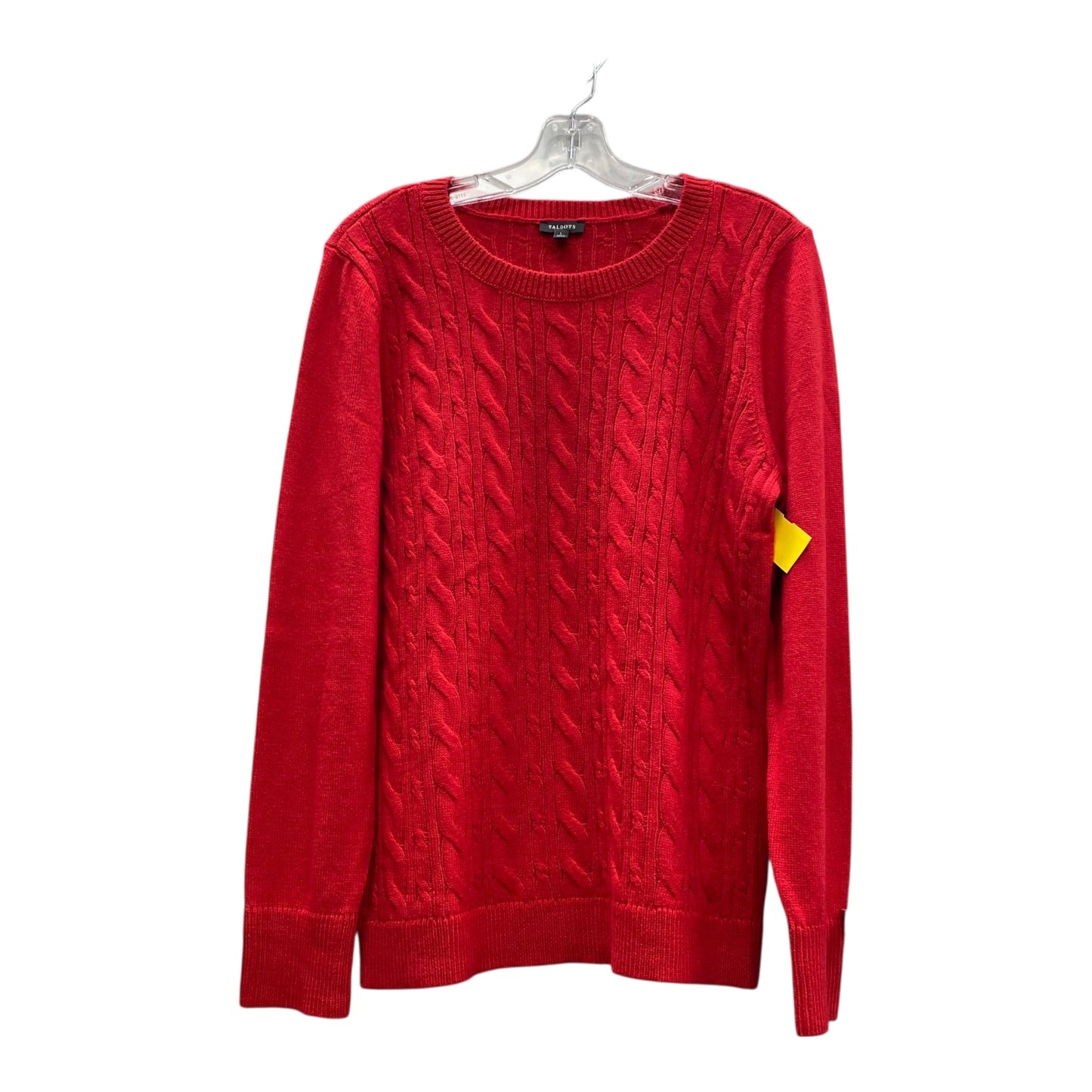 Sweater By Talbots In Red, Size:L