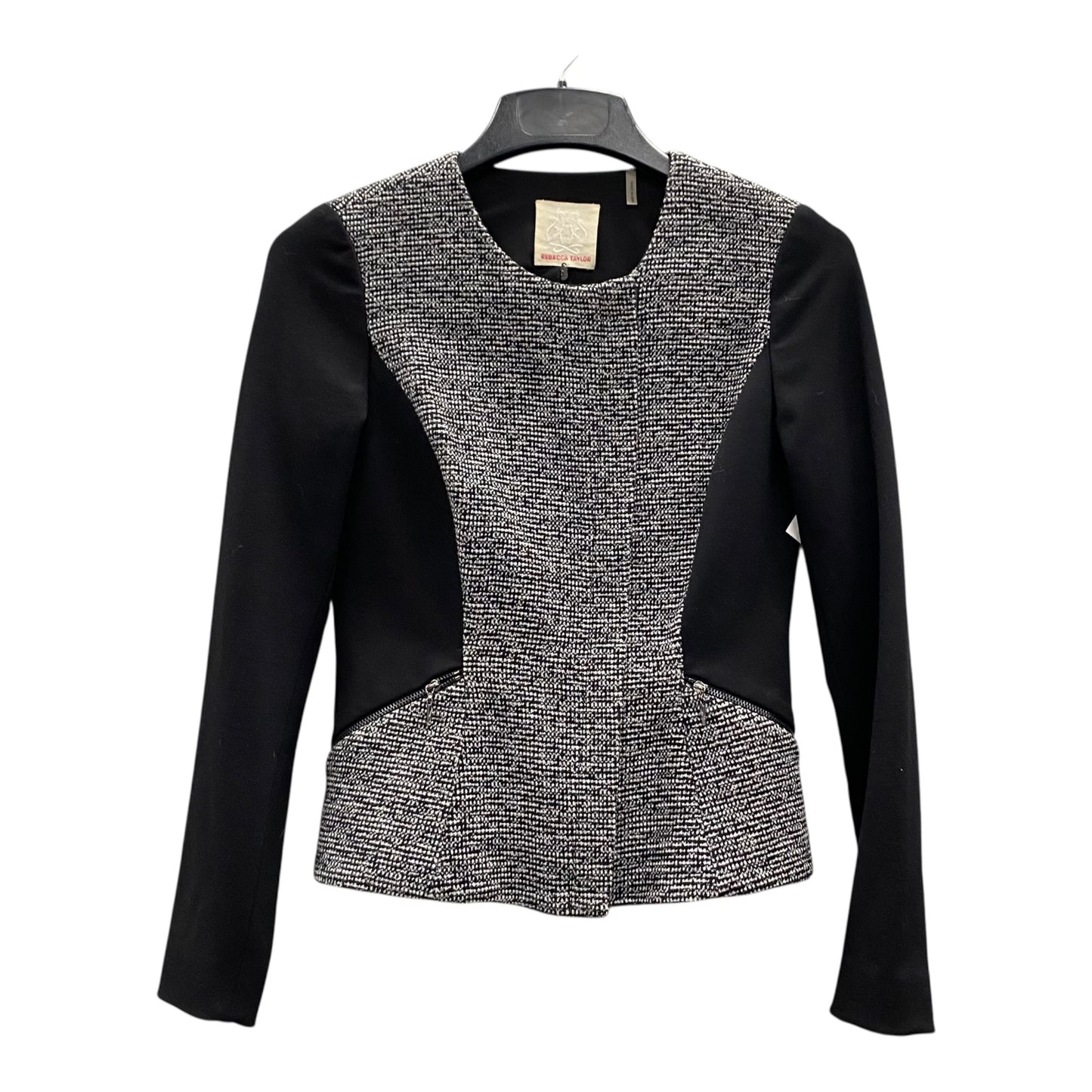 Blazer By Rebecca Taylor In Black, Size:Xs